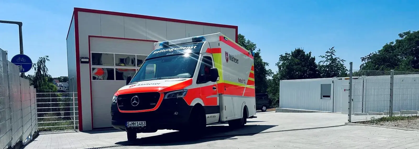 Unsere neue Rettungswache in Bad Wimpfen